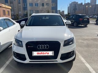 2013 Audi Q5 I (8R) Рестайлинг, белый, 1750000 рублей, вид 2