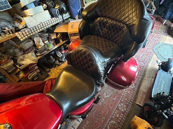 2002 Honda VTX 1800, красный, 750000 рублей - вид 7