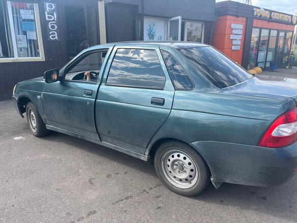 2008 Lada (ВАЗ) Priora I, серый, 160000 рублей - вид 3