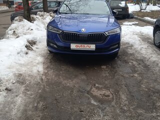 2021 Skoda Octavia IV (A8), синий, 3500000 рублей, вид 3