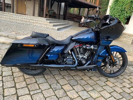 2019 Harley-Davidson CVO Road Glide, синий, 3600000 рублей, вид 2