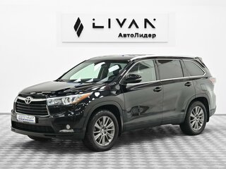 2015 Toyota Highlander III (XU50), чёрный, 2655000 рублей, вид 3