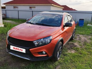 2019 Lada (ВАЗ) Vesta SW Cross I, оранжевый, 1100000 рублей, вид 1