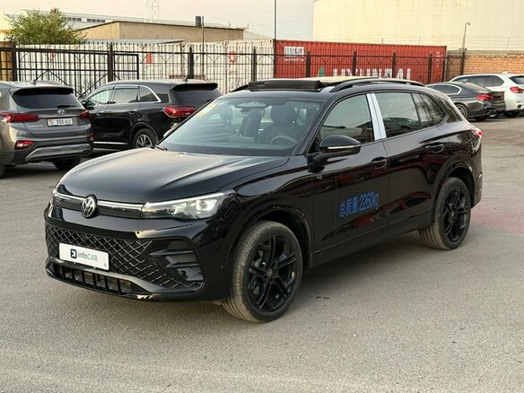 2026 Volkswagen Tiguan L II Рестайлинг (China Market), чёрный, 4775100 рублей