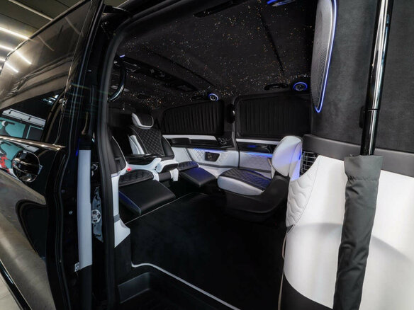 2025 Mercedes-Benz V-Класс Extra Long 300 d экстра длинный III (W447) Рестайлинг 2, чёрный, 26750000 рублей - вид 16
