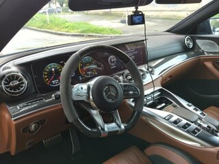 2019 Mercedes-Benz AMG GT 4-Door Coupe 63 S I, синий, 10500000 рублей, вид 4