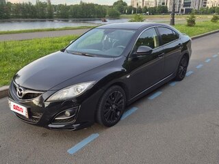 2011 Mazda 6 II (GH) Рестайлинг, чёрный, 850000 рублей, вид 1
