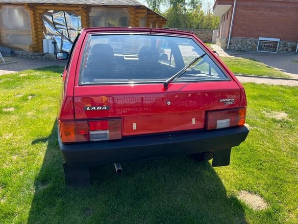 1998 Lada (ВАЗ) 2108, красный - вид 4