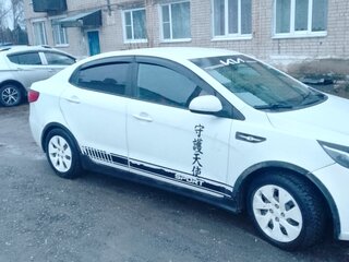 2014 Kia Rio III, белый, 860000 рублей, вид 2