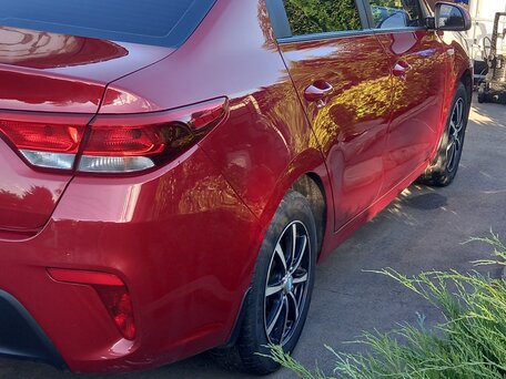 2017 Kia Rio IV, красный, 1180000 рублей, вид 5