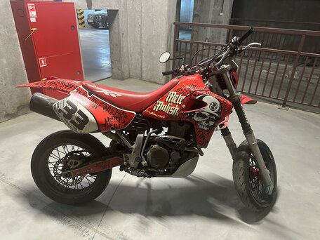2001 Honda XR 650R, красный, 300000 рублей, вид 2