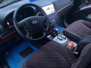 2008 Hyundai Santa Fe II, чёрный, 950000 рублей, вид 4