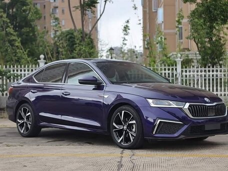 2023 Skoda Octavia IV (A8), фиолетовый, 2180000 рублей, вид 3