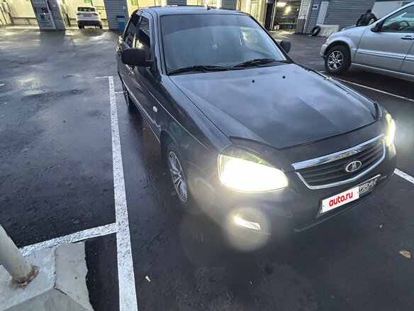 2013 Lada (ВАЗ) Priora I Рестайлинг, зелёный, 400000 рублей - вид 6