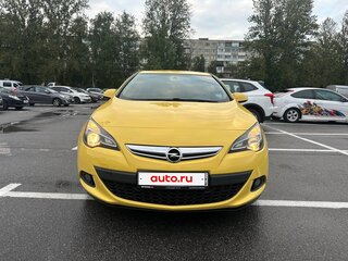 2013 Opel Astra GTC J Рестайлинг, жёлтый, 870000 рублей, вид 2