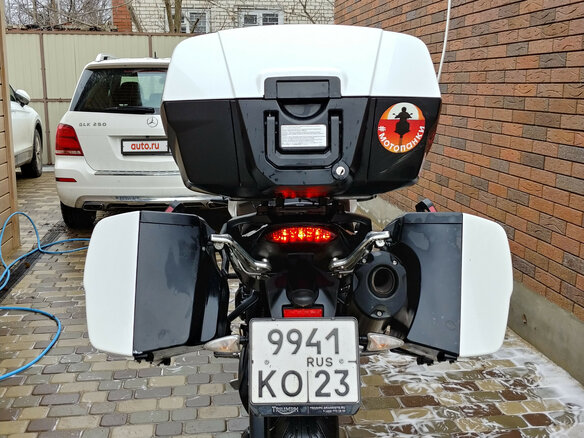 2013 Triumph Tiger 1050, белый - вид 18