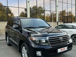 2015 Toyota Land Cruiser 200 Series Рестайлинг 1, чёрный, 3750000 рублей, вид 2