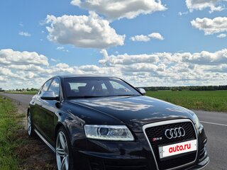 2009 Audi RS 6 II (C6), чёрный, 3850000 рублей, вид 1