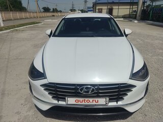 2020 Hyundai Sonata VIII (DN8), белый, 1800000 рублей, вид 2