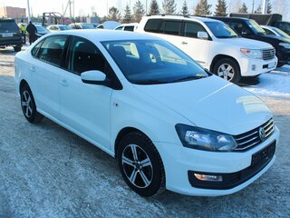 2014 Volkswagen Polo V, белый, 1070000 рублей, вид 1