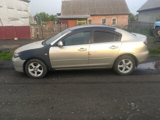 2007 Mazda 3 I (BK) Рестайлинг, золотистый, 580000 рублей, вид 5