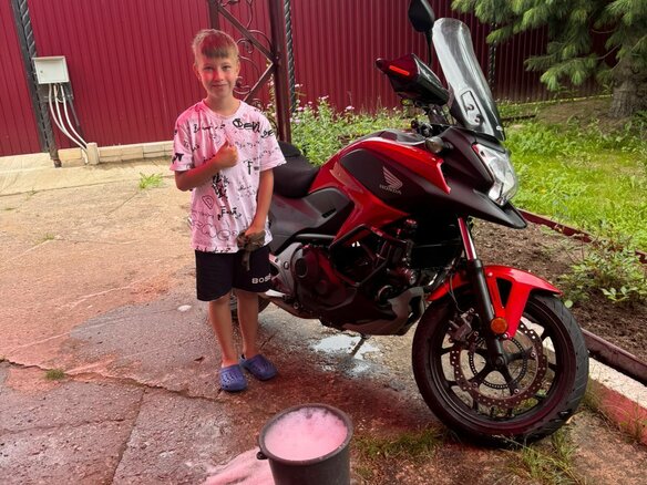 2015 Honda NC 750X, пурпурный, 610000 рублей
