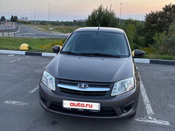 2017 Lada (ВАЗ) Granta I, коричневый, 550000 рублей - вид 1