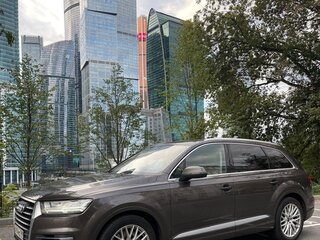 2015 Audi Q7 II (4M), коричневый, 3300000 рублей, вид 4