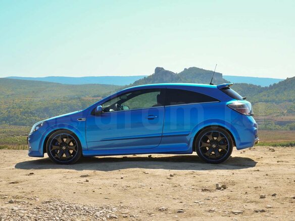 2009 Opel Astra OPC H, синий - вид 3