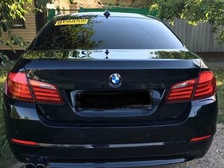 2010 BMW 5 серии 523i VI (F10/F11/F07), чёрный, 1400000 рублей, вид 4