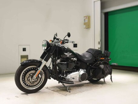 2011 Harley-Davidson Fat Boy, чёрный, 1077000 рублей, вид 4