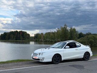 2001 Hyundai Tiburon I (RD) Рестайлинг, белый, 265000 рублей, вид 1