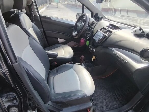 2010 Daewoo Matiz III, чёрный, 475000 рублей - вид 15