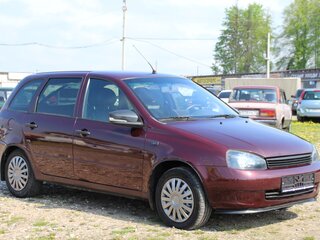 2011 Lada (ВАЗ) Kalina I, красный, 345000 рублей, вид 4