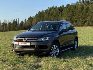 2013 Volkswagen Touareg II, коричневый, 1900000 рублей, вид 2