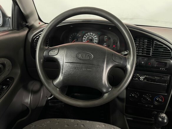 2008 Kia Spectra I Рестайлинг 2, чёрный - вид 11