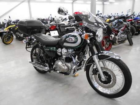 2019 Kawasaki W 800, зелёный, 850000 рублей, вид 1