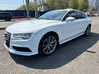 2016 Audi A7 I (4G) Рестайлинг, белый, 3200000 рублей, вид 2
