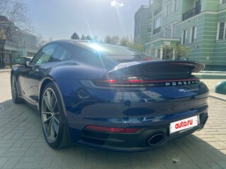 2019 Porsche 911 Carrera 4S VIII (992), синий, 14200000 рублей, вид 4
