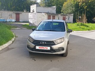 2019 Lada (ВАЗ) Granta I Рестайлинг, серебристый, 410000 рублей, вид 1