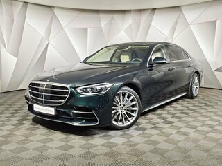 2021 Mercedes-Benz S-Класс 450 Long 4MATIC VII (W223), зелёный, 9255000 рублей, вид 1