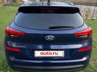 2020 Hyundai Tucson III Рестайлинг, синий, 2100000 рублей, вид 3