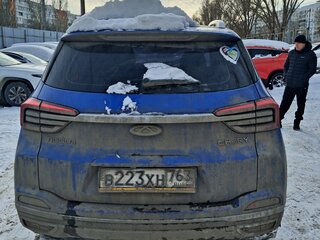 2020 Chery Tiggo 4 I Рестайлинг, синий, 779896 рублей, вид 4