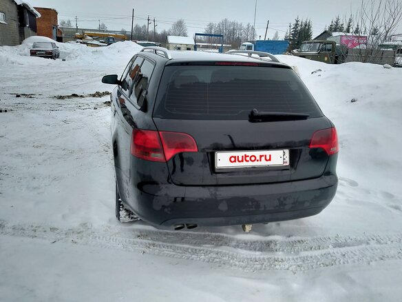 2008 Audi A4 8V III (B7), чёрный, 680000 рублей - вид 2