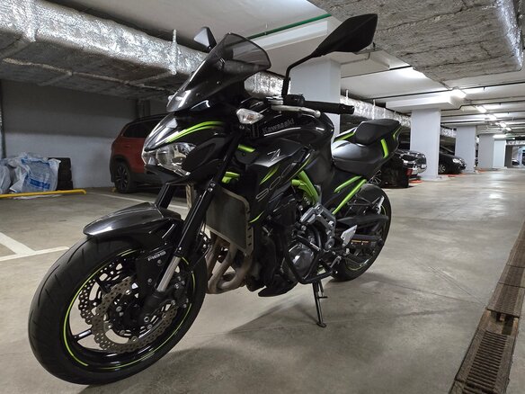 2019 Kawasaki Z 900, чёрный, 700000 рублей