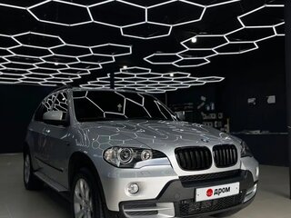 2008 BMW X5 30d II (E70), серебристый, 1390000 рублей, вид 1