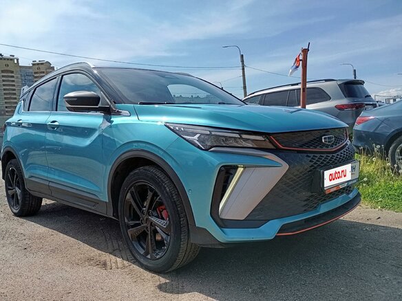 2023 Geely Coolray I Рестайлинг, голубой, 1847200 рублей - вид 1