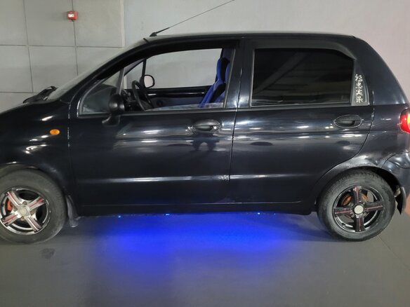 2008 Daewoo Matiz I Рестайлинг, чёрный, 180000 рублей - вид 9