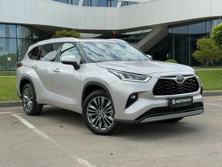 2026 Toyota Highlander IV (XU70), серебристый, 5495000 рублей, вид 3