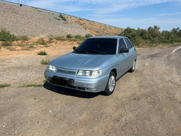 2002 Lada (ВАЗ) 2112, серебристый, 190000 рублей